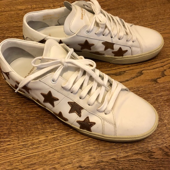 COURT CLASSIC GOLDEN METALLIC CALIFORNIA SNEAKERS - Picture 3 of 6